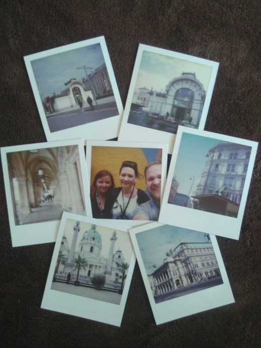 Polaroids von der Sophort-Tour